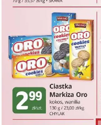 Ciastka Markiza Oro wanilia promocja w Marketvita