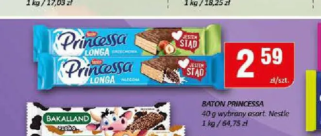Baton Princessa Longa promocja w Chorten