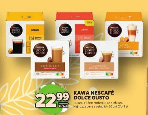 Kawa dolce gusto promocja w Stokrotka