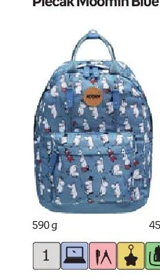 Plecak Moomin Blue promocja w Empik