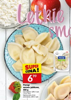 Pierogi serowo-jabłkowe Białecki promocja w Twój Market