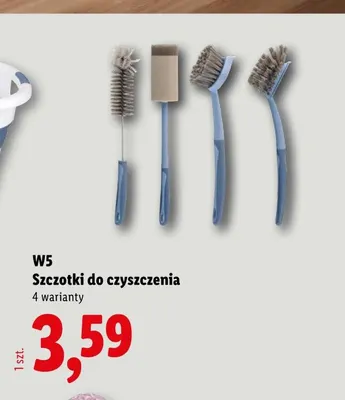 Szczotki do czyszczenia W5 promocja w Lidl