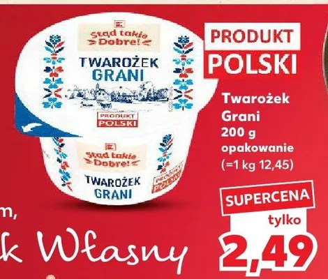 Twarożek Grani promocja w Kaufland