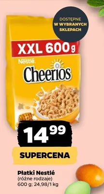 Płatki różne rodzaje promocja w Netto