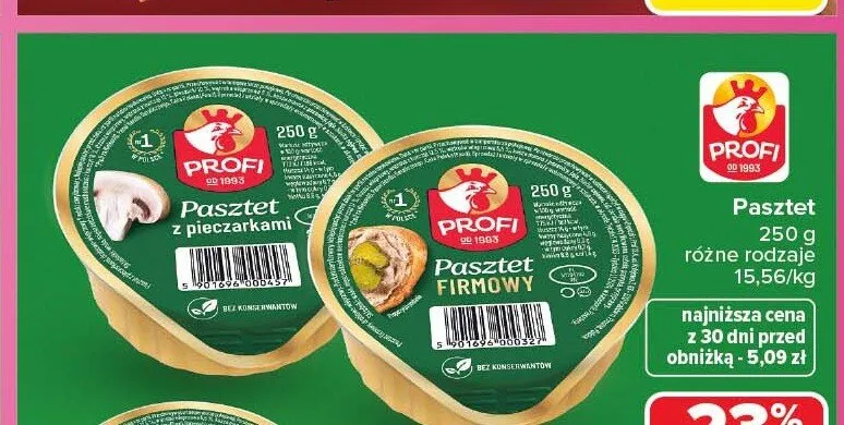 Pasztet firmowy Profi promocja w Carrefour