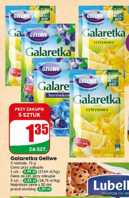 Galaretka Gellwe promocja w Dino