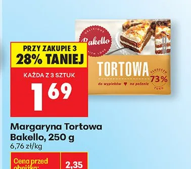 Margaryna tortowa promocja w Biedronka