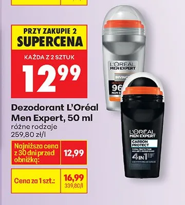 Dezodorant Men Expert promocja w Biedronka