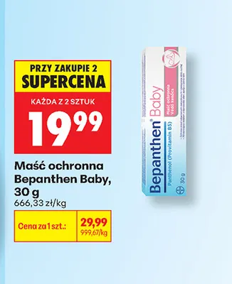 Maść ochronna Bepanthen Baby promocja w Biedronka