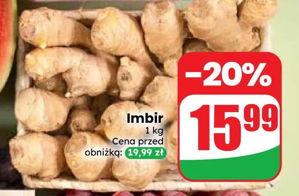 Imbir promocja w Dino