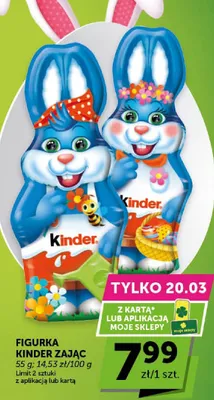 Czekolada figurka zając promocja w ABC