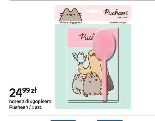 Notes z długopisem Pusheen promocja w Empik
