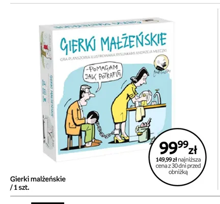 Gra Gierki małżeńskie promocja w Empik