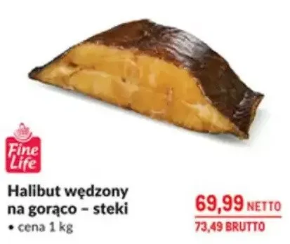 Halibut wędzony na gorąco - steki promocja w Makro