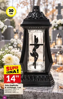 Znicz Kapliczka K-10 Płomyk promocja w Twój Market
