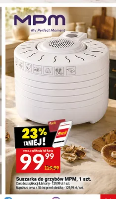 Suszarka do grzybów Mpm promocja w Twój Market