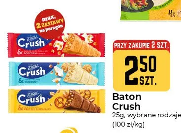 Baton E.Wedel Crush & Coconut promocja w Społem Częstochowa