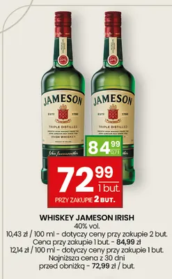 Whiskey Jameson crested promocja w Twój Market