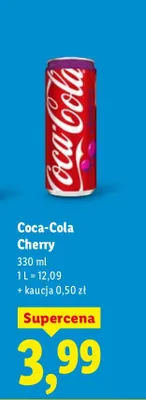 Coca-Cola Cherry promocja w Lidl