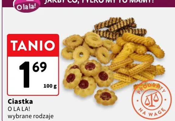 Ciastka O La La! promocja w Intermarche
