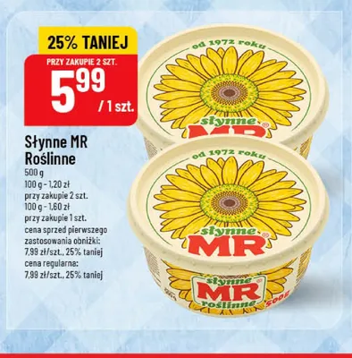 Słynne MR Roślinne promocja w POLOmarket