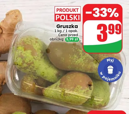 Gruszki polskie promocja w Dino