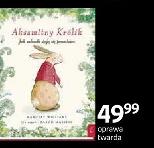 Książka Aksamitny Królik oprawa twarda promocja w Empik