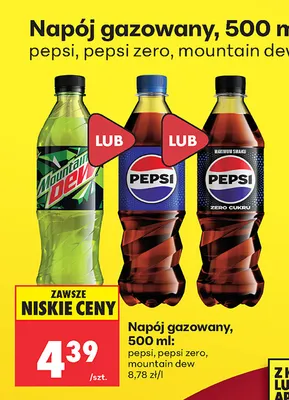 Napój gazowany Mountain Dew promocja w Biedronka