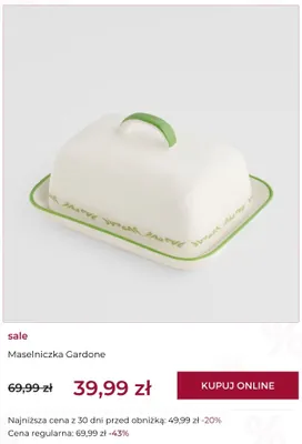 Maselniczka Gardone promocja w home&you