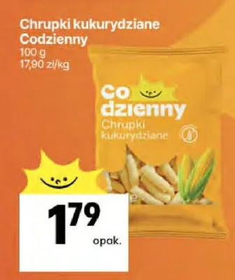 Chrupki kukurydziane Codzienny promocja w Delikatesy Centrum