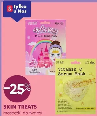 Maseczki SKIN TREATS do twarzy promocja w Makro