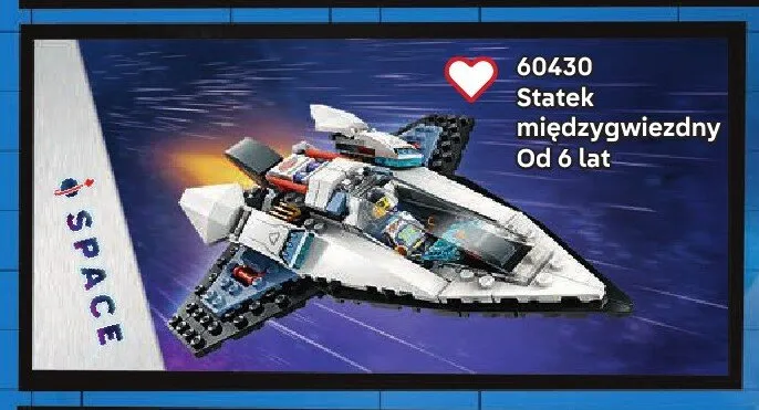 Klocki LEGO City 60430 Statek międzygwiezdny promocja w LEGO