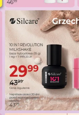 Baza hybrydowa Silcare 10 in 1 Revolution Milkshake promocja w Drogerie Jawa