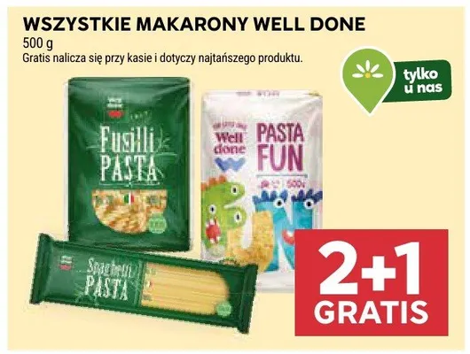 Makaron Fusilli, Pasta Fun promocja w Stokrotka