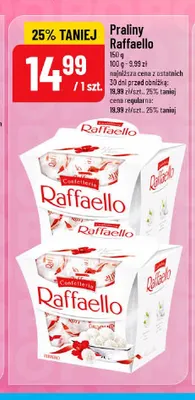 Praliny Raffaello promocja w POLOmarket