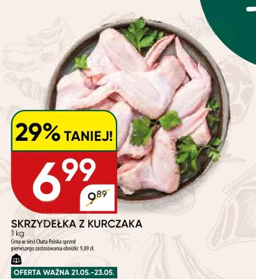 Skrzydełka z kurczaka promocja w Chata Polska