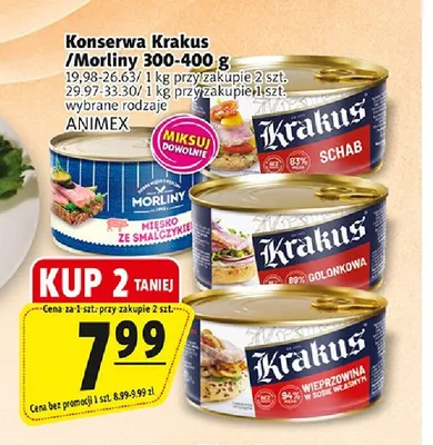 Konserwa Krakus Schab promocja w Prim Market