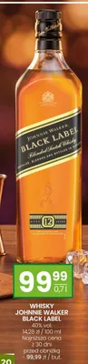 Whisky Johnnie Walker Black Label 40% vol. promocja w Twój Market