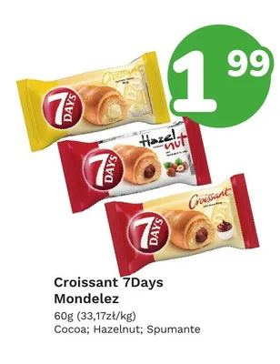 Croissant 7Days Spumante promocja w Limonka