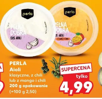 Aioli klasyczne Perla promocja w Kaufland