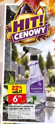 Płyn do mycia i pielęgnacji nagrobków Mill Clean promocja w Twój Market