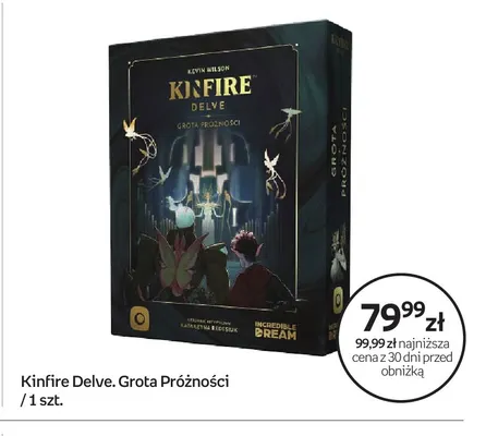 Gra planszowa Kinfire Delve. Grota Próżności promocja w Empik