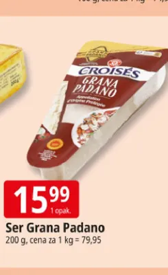 Ser Grana Padano Croisés promocja w Leclerc