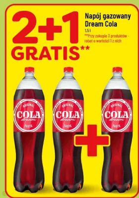 Napój gazowany Dream Cola promocja w POLOmarket