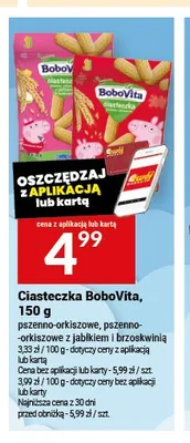 Ciasteczka BoboVita pszenno-orkiszowe promocja w Twój Market