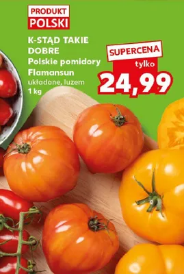Polskie pomidory Flamansun K-Stąd Takie Dobre promocja w Kaufland