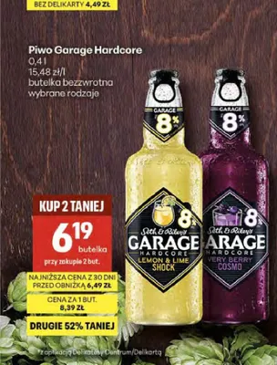 Piwo Garage Hardcore Very Berry Cosmo 400ml promocja w Delikatesy Centrum