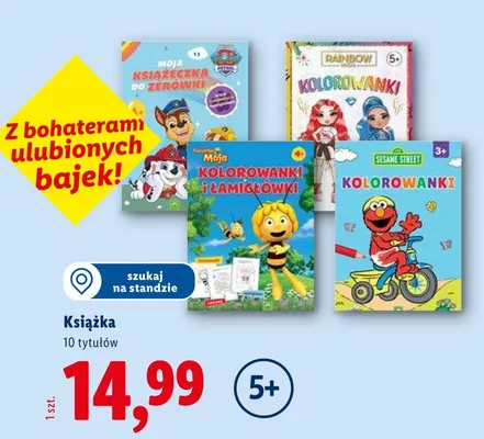 Książka dla dzieci promocja w Lidl