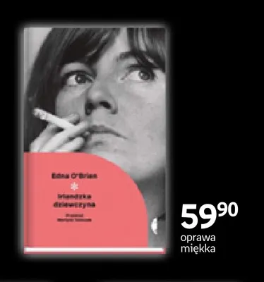 Książka Irlandzka dziewczyna Edna O'Brien promocja w Empik