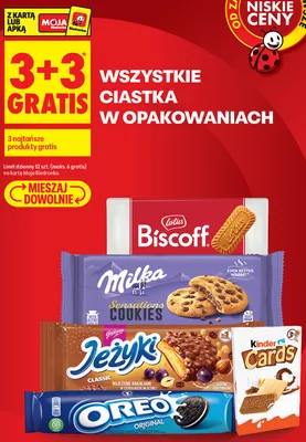 Ciastka Kinder Cards promocja w Biedronka